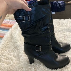 BRAND NEW!!! Womens Mid calf black boots size 11